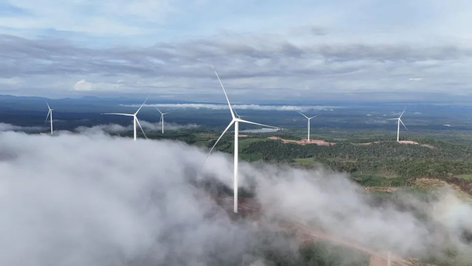 Nhà máy điện gió Savan 1 chính thức vận hành thương mại vào ngày 26-12