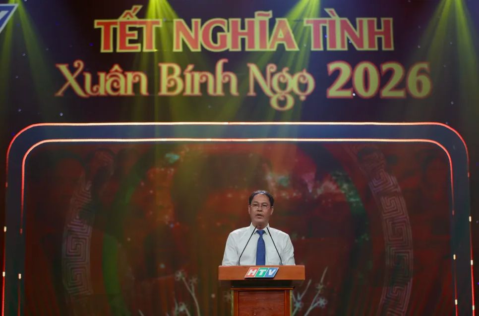 Phó Chủ tịch UBMTTQ Việt Nam TPHCM, Chủ tịch Hội Nông dân TPHCM Nguyễn Thành Trung phát biểu trong chương trình Phó Chủ tịch UBMTTQ Việt Nam TPHCM, Chủ tịch Hội Nông dân TPHCM Nguyễn Thành Trung phát biểu trong chương trình