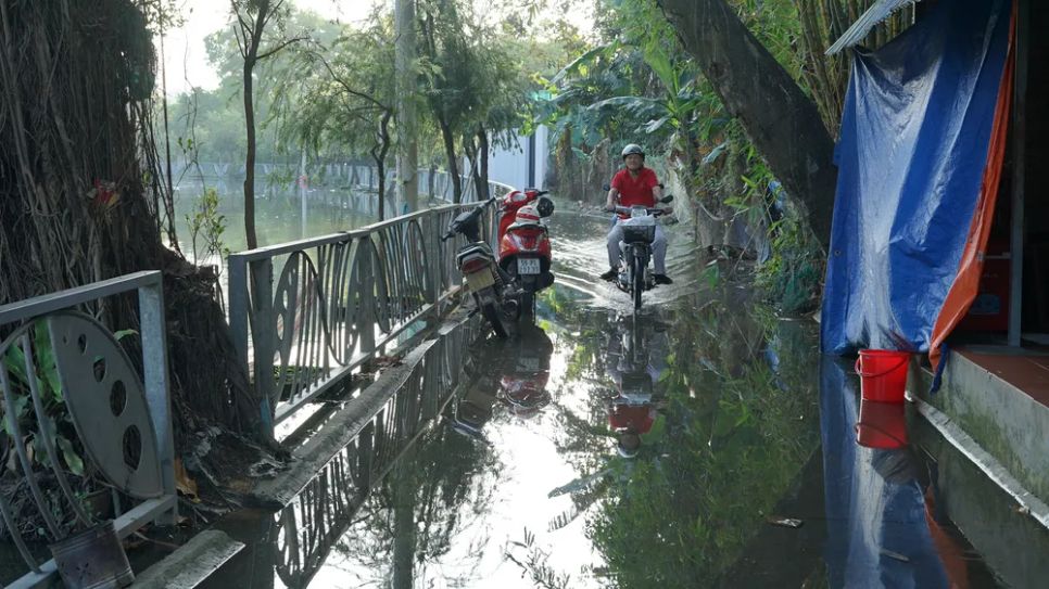 Triều cường sông Sài Gòn gây ngập nhiều nơi trong 2 ngày tới