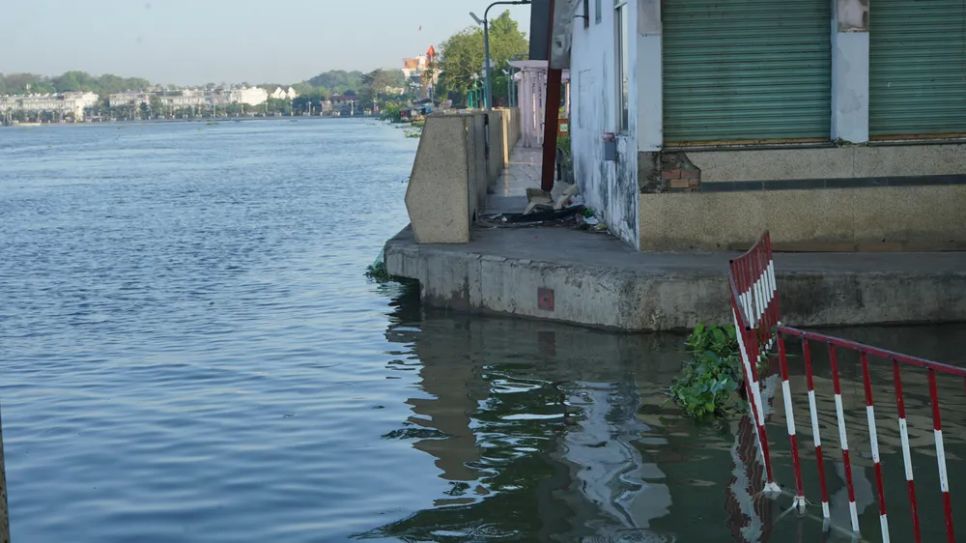 Triều cường sông Sài Gòn gây ngập nhiều nơi trong 2 ngày tới
