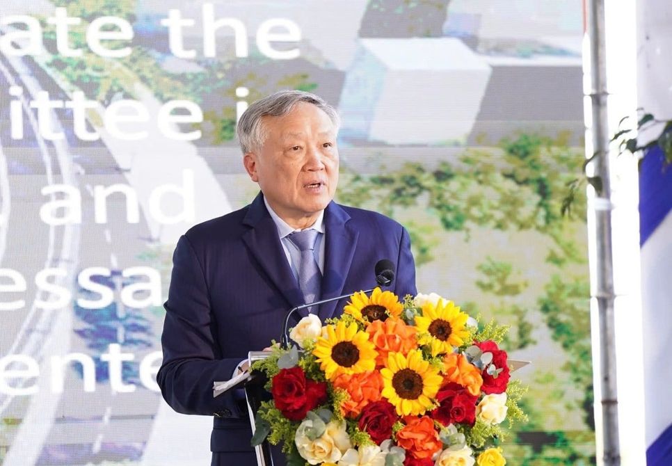 Phó Thủ tướng Thường trực Nguyễn Hòa Bình phát biểu tại buổi lễ