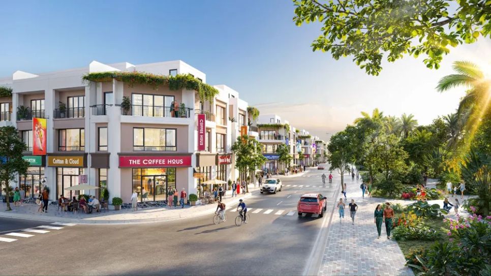 100% các căn nhà phố The Central đều tọa lạc tại những vị trí trung tâm của Vinhomes Green City