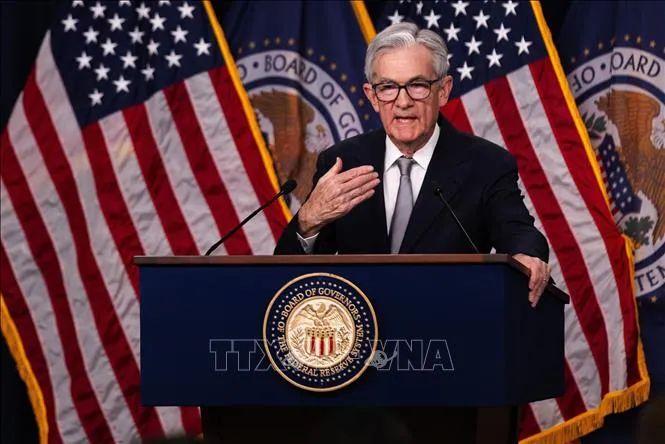 Chủ tịch Fed Jerome Powell. Ảnh: THX/TTXVN