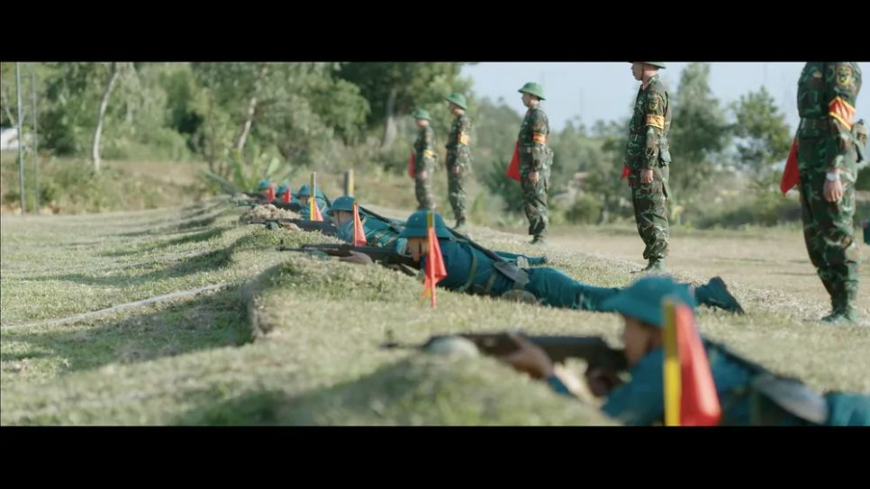 Phim có sự tham gia, hỗ trợ của nhiều lực lượng trong quân đội