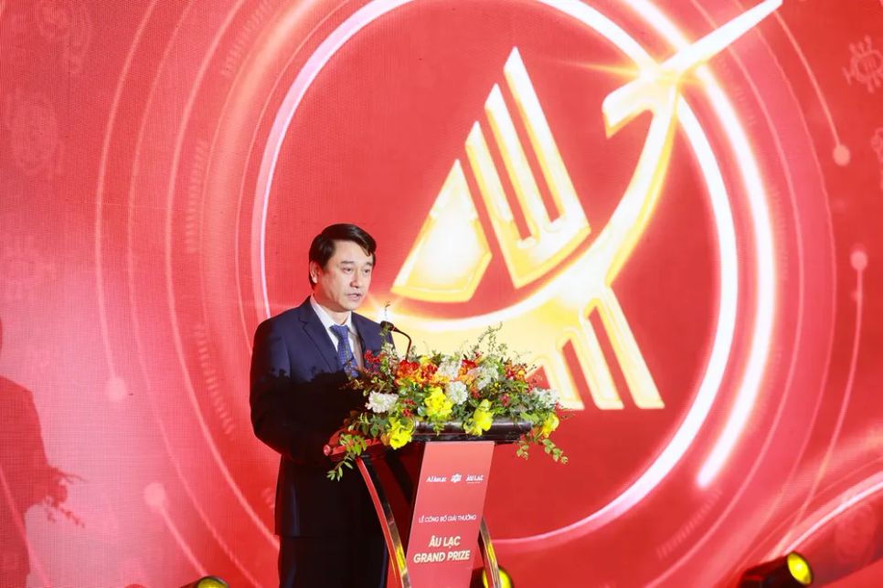 Thứ trưởng Bộ Ngoại giao Lê Anh Tuấn phát biểu tại buổi lễ