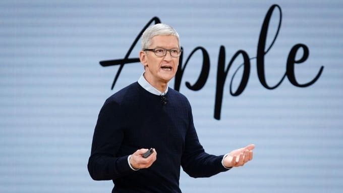 CEO Apple Tim Cook đã nhận tổng thù lao 74,3 triệu USD trong năm 2025