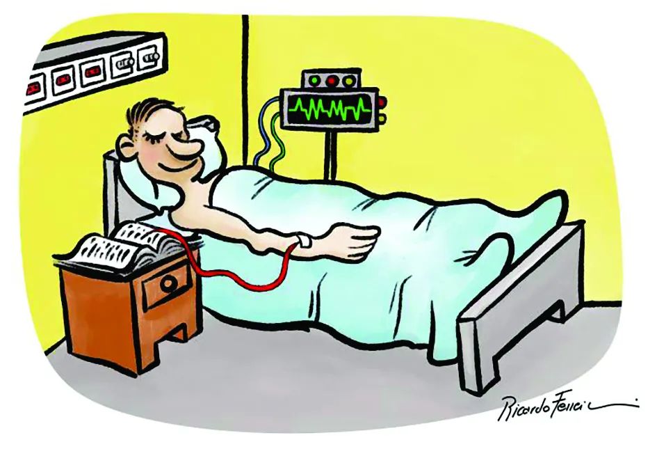 Truyền đam mê đọc sách (tranh của Ricardo Ferreira, Bồ Đào Nha)