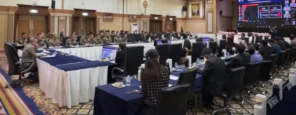 Cuộc họp cấp cao về chống nạn buôn người phục vụ hành vi phạm tội cưỡng bức diễn ra tại Bangkok, Thái Lan. Ảnh: BANGKOK POST