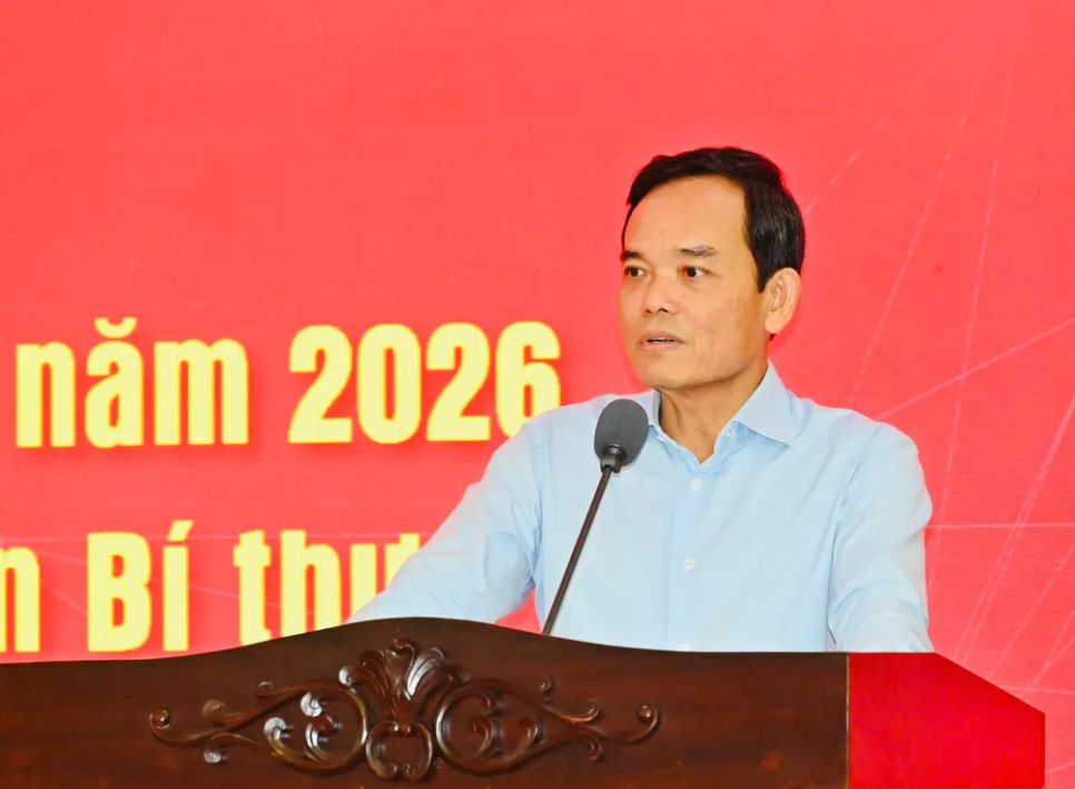 Đồng chí Trần Lưu Quang phát biểu quán triệt mục đích, yêu cầu hội nghị. Ảnh: VIỆT DŨNG