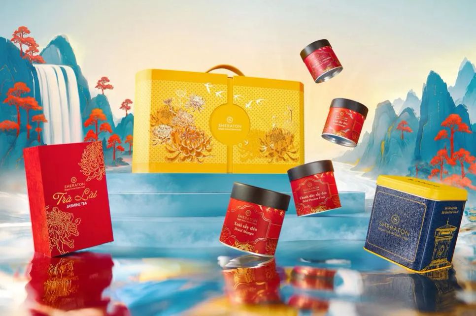 Sheraton Saigon Grand Opera Hotel ra mắt BST quà Tết ‘Mã khai vạn lộc’