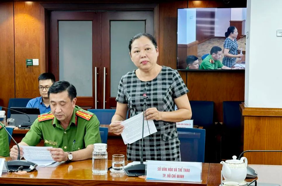 Bà Phạm Đắc Mỵ Trân, Quyền Trưởng phòng Phòng Thông tin điện tử, Sở VH-TT TPHCM, phát biểu