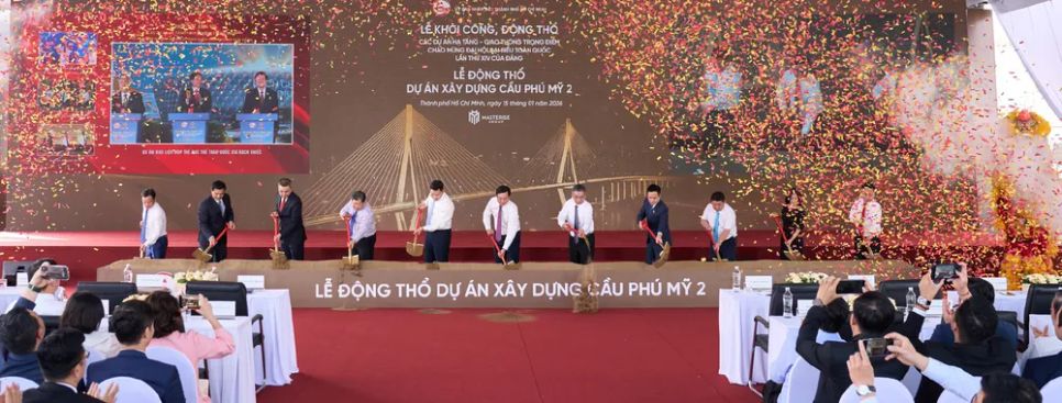 TPHCM đồng loạt khởi công, động thổ những công trình trọng điểm