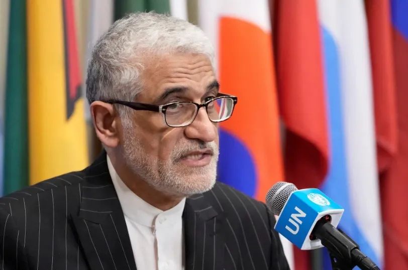 Đại sứ và Đại diện thường trực của Iran tại LHQ, ông Amir Saeid Iravani. Ảnh: IRNA