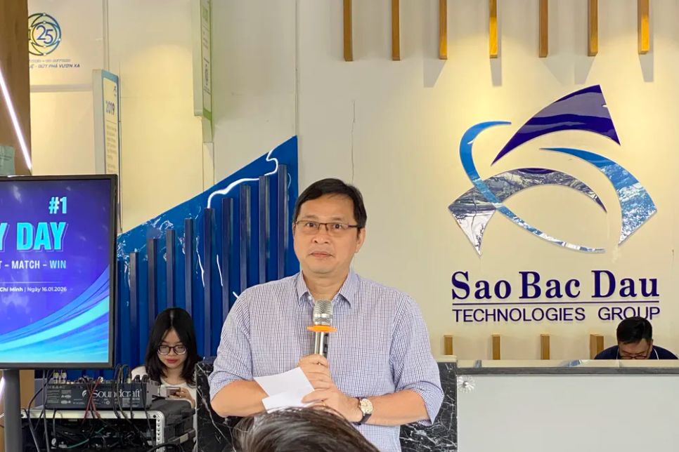 Ông Lâm Nguyễn Hải Long, Chủ tịch HCA phát biểu tại chương trình