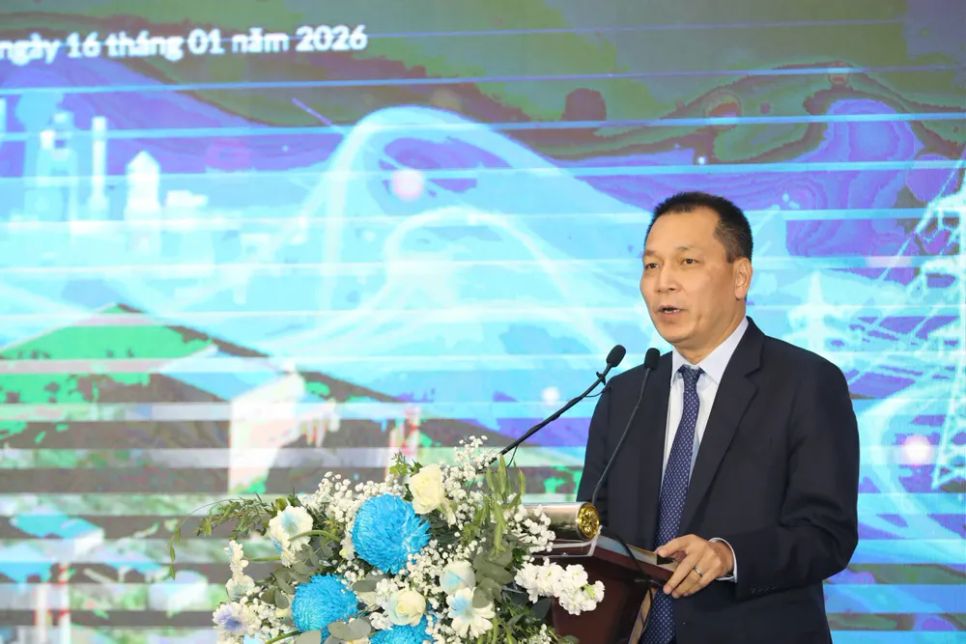 Chủ tịch HĐTV EVN Đặng Hoàng An phát biểu Chủ tịch HĐTV EVN Đặng Hoàng An phát biểu
