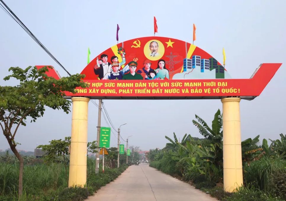 Xã đảo Minh Châu rực cờ hoa chào mừng Đại hội XIV của Đảng