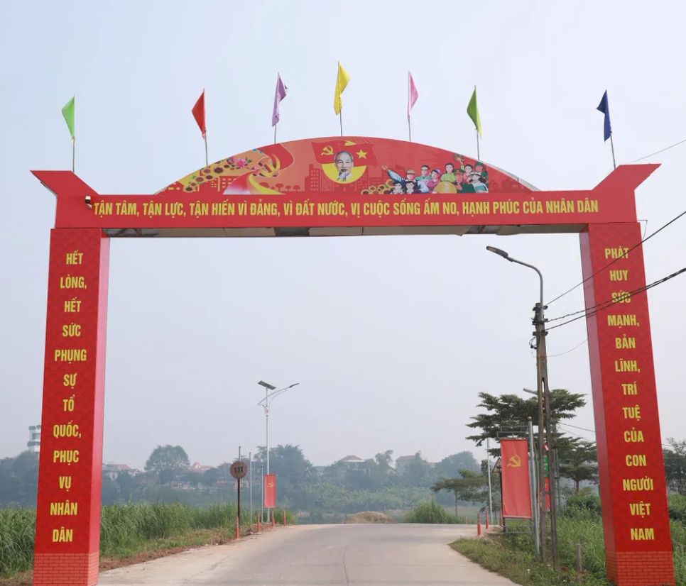 Xã đảo Minh Châu rực cờ hoa chào mừng Đại hội XIV của Đảng