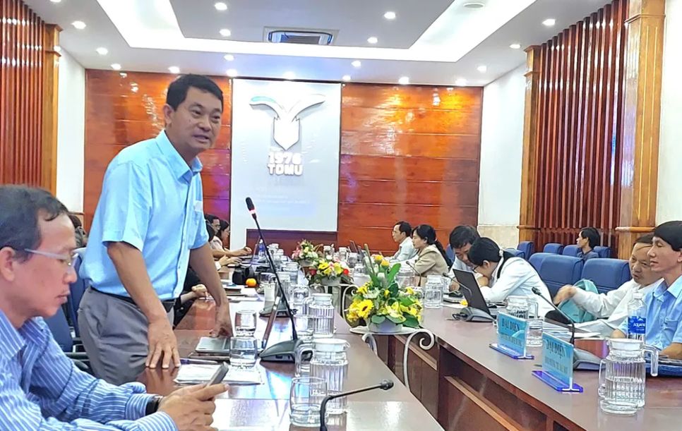 Đại biểu thảo luận tại hội thảo. Ảnh: M.HOA