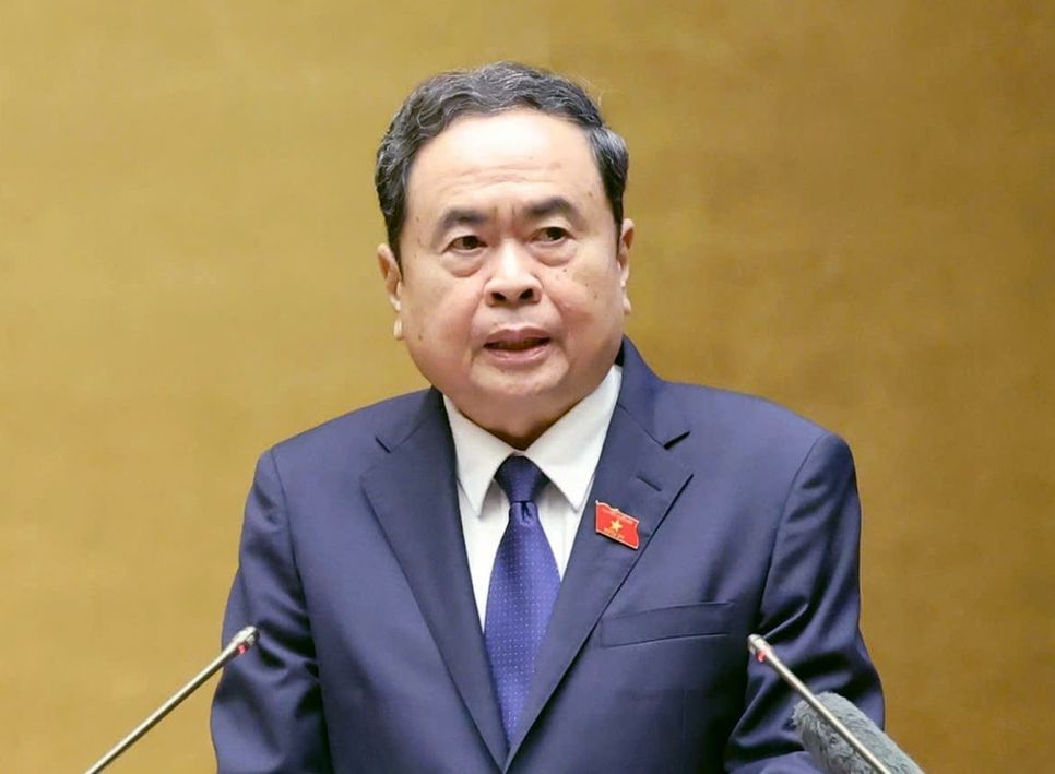 <span>Chủ tịch Quốc hội Trần Thanh Mẫn - Ảnh: VGP</span>