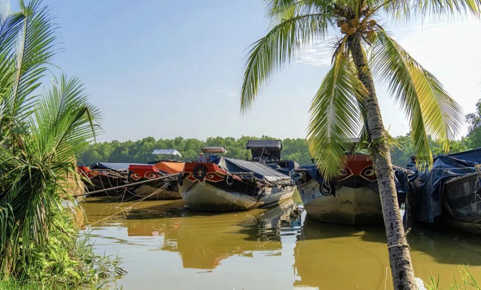 Chợ rơm mùa giáp tết
