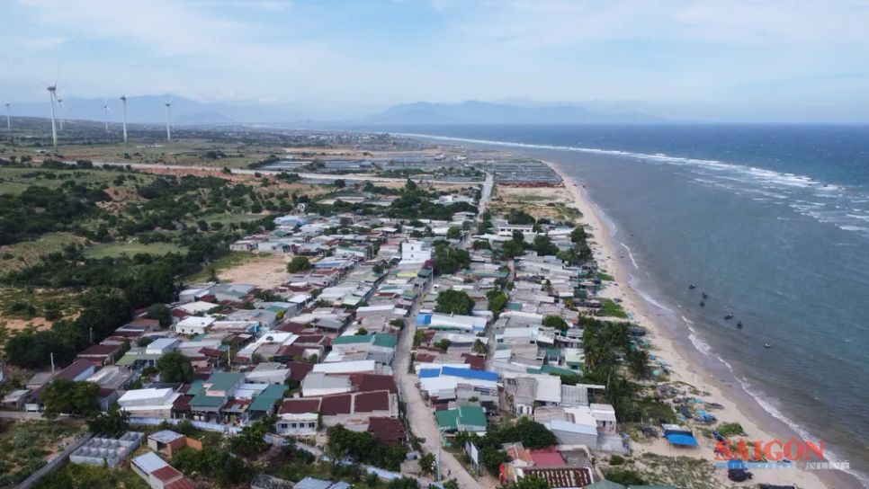 Khu vực quy hoạch xây dựng Nhà máy điện hạt nhân Ninh Thuận 1. Ảnh: HIẾU GIANG