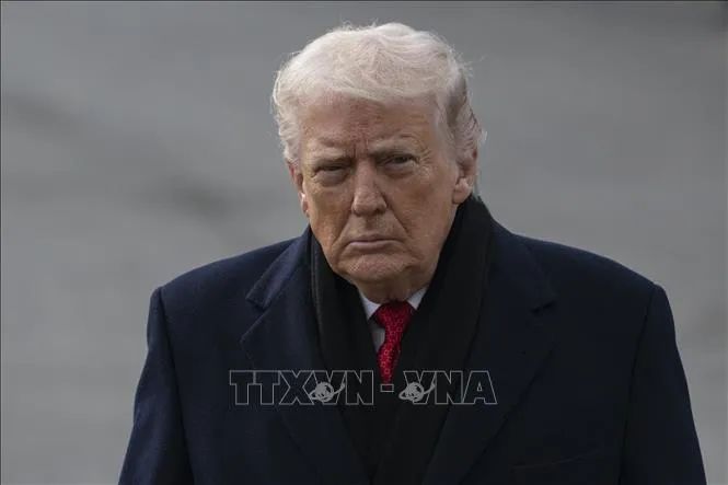 Tổng thống Mỹ Donald Trump. Ảnh: Anadolu Agency/TTXVN