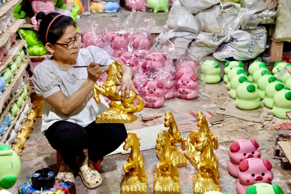 Hàng thủ công vẫn có sức hút trên thị trường Hàng thủ công vẫn có sức hút trên thị trường