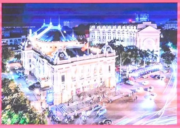 Hòa nhạc Ánh sáng - Chào năm mới 2026 được tổ chức tại khu vực trước Nhà hát Lớn Hà Nội