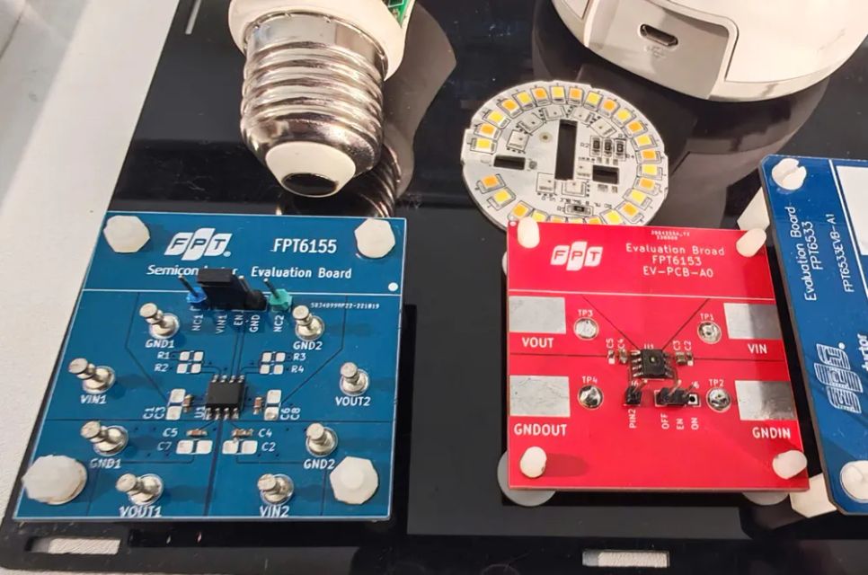 Một số mẫu chip bán dẫn do FPT nghiên cứu phát triển đã được thương mại hóa. Ảnh: TRẦN BÌNH