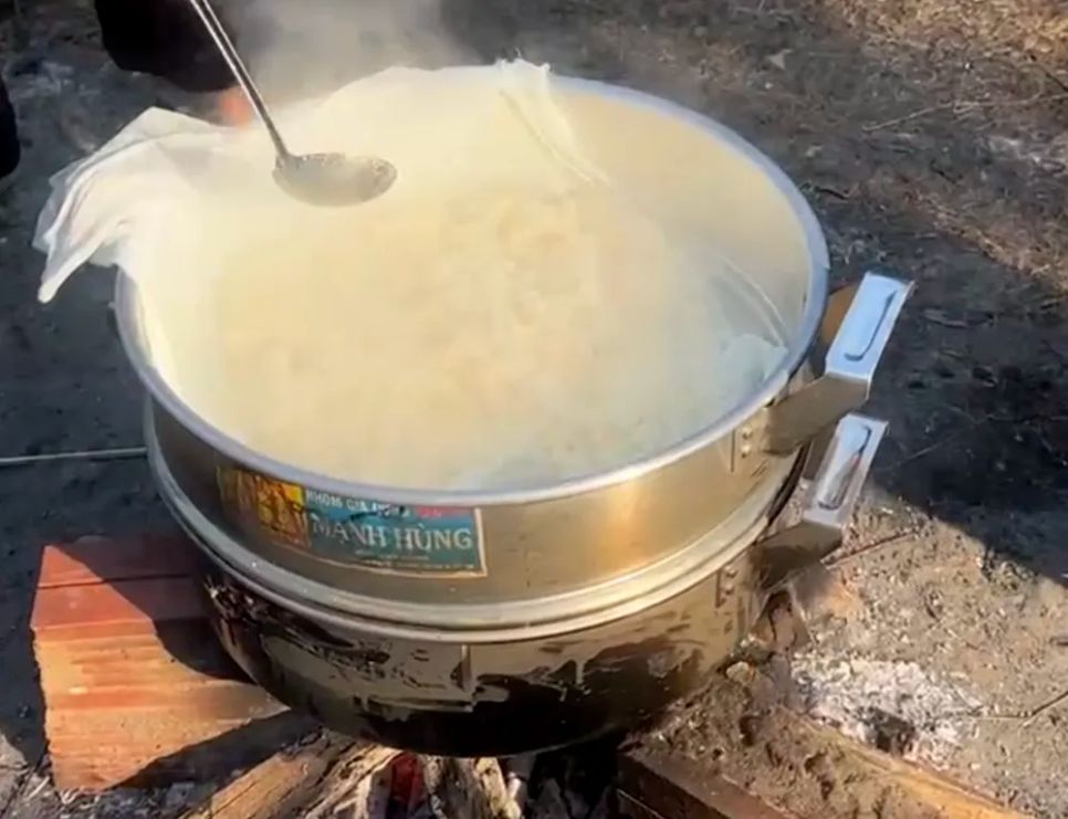 Đồ xôi làm bánh phồng