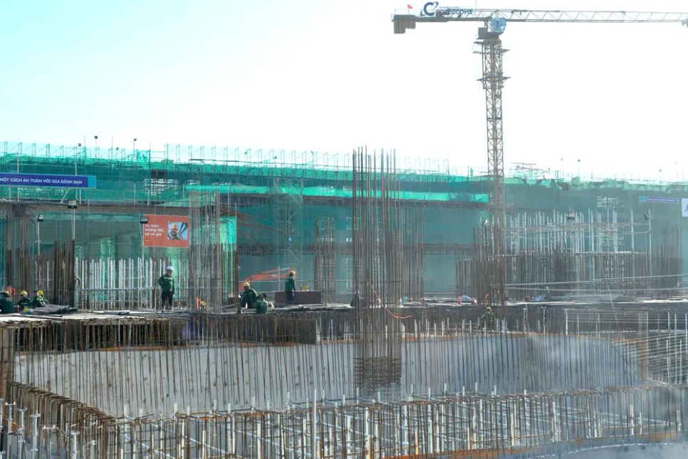 Cận cảnh thi công các công trình phục vụ APEC 2027