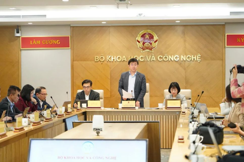 Quang cảnh cuộc họp báo. Ảnh: MST