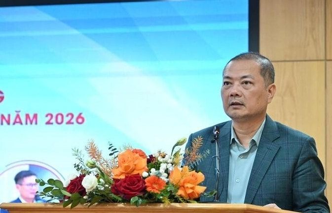 Ông Nguyễn Anh Sơn - Cục trưởng Cục Xuất nhập khẩu phát biểu tại hội nghị