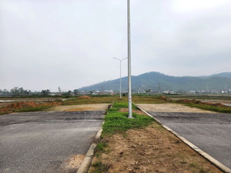 Điểm cụt của dự án đường vành đai thị xã Hồng Lĩnh hướng về đường Tiên Sơn