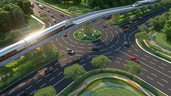 Tuyến LRT kết nối sân bay với trung tâm hội nghị APEC và khu Nam đảo, không chỉ phục vụ APEC 2027 mà còn đặt nền móng hạ tầng chiến lược cho phát triển du lịch bền vững