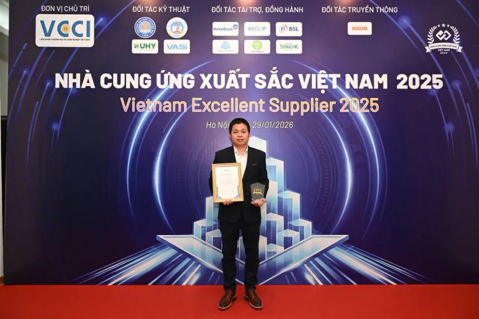 “Nhà cung ứng xuất sắc Việt Nam 2025” gọi tên Greenma “Nhà cung ứng xuất sắc Việt Nam 2025” gọi tên Greenma