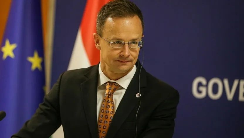 Bộ trưởng Ngoại giao Hungary Peter Szijjarto. Ảnh: ANADOLU