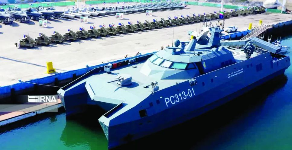 Tàu hộ tống tên lửa Abu Mahdi al-Muhandis. Ảnh: IRNA Tàu hộ tống tên lửa Abu Mahdi al-Muhandis. Ảnh: IRNA