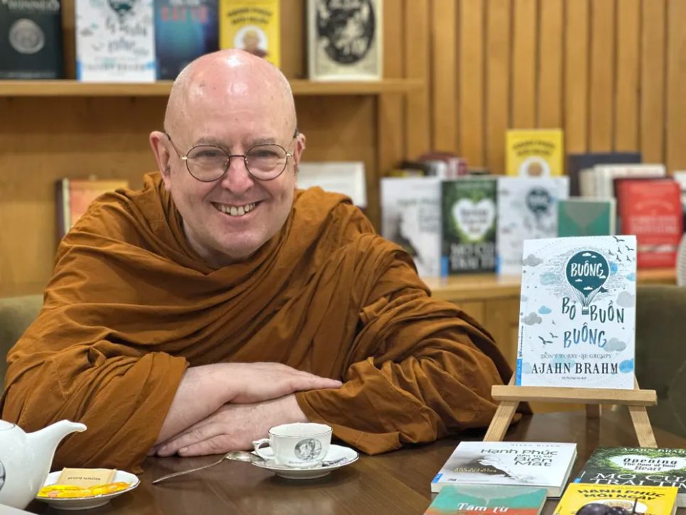 Thiền sư Ajahn Brahm (tên khai sinh là Peter Betts) từng đến Việt Nam hơn 10 năm trước
