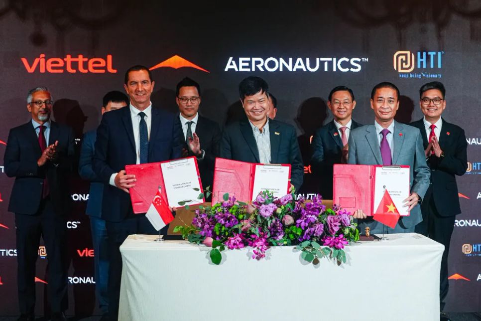 Viettel ký thỏa thuận hợp tác với các đối tác công nghệ tại lễ khai trương Văn phòng đại diện Singapore