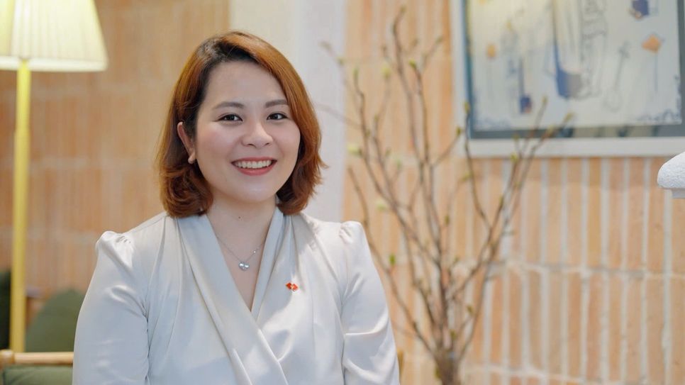 Bà Trần Thùy Linh – Giám đốc Quản lý Giá trị Khách hàng Techcombank