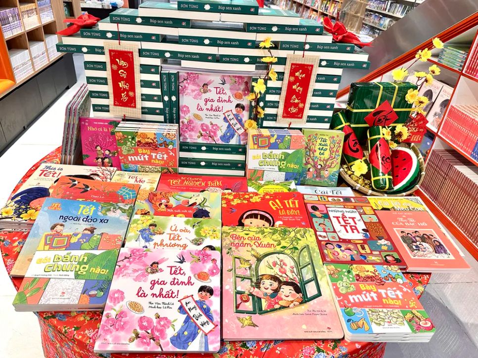 Những trang sách tết đầy màu sắc của NXB Kim Đồng