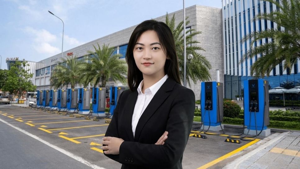 Bà Phạm Thanh Thúy, Chủ tịch Hội đồng quản trị kiêm Tổng giám đốc V-Green. Ảnh: Trọng Hiếu