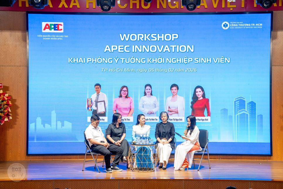 Trường Đại học Công Thương TP.HCM kết nối sinh viên với "sân chơi" khởi nghiệp uy tín