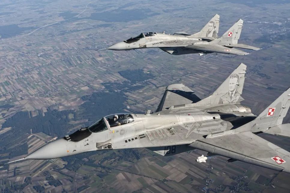 Máy bay chiến đấu MiG-29 của Lực lượng Không quân Ba Lan. Ảnh: GETTY IMAGES