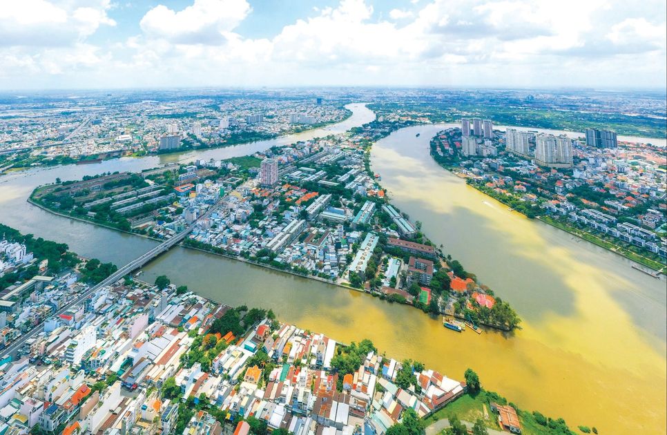 Toàn cảnh bán đảo Bình Quới - Thanh Đa ngày nay