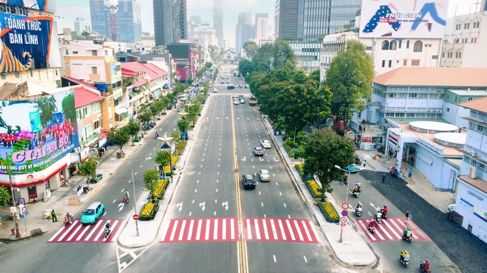 TP.HCM phân luồng, điều chỉnh giao thông khu vực trung tâm phục vụ trong dịp Tết. Ảnh minh họa TP.HCM phân luồng, điều chỉnh giao thông khu vực trung tâm phục vụ trong dịp Tết. Ảnh minh họa