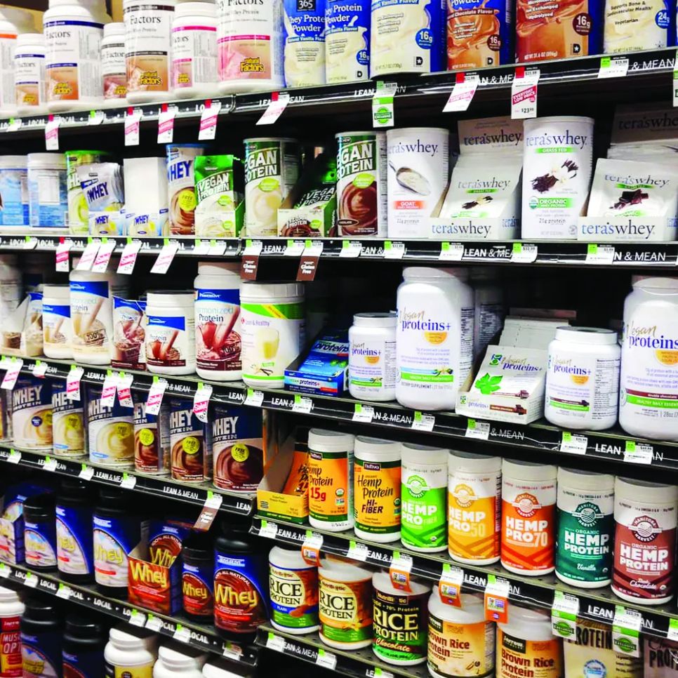 Các công ty thực phẩm đang đưa protein vào kệ siêu thị và bảng thực đơn nhà hàng. Ảnh: AFOODCENTRICLIFE.COM