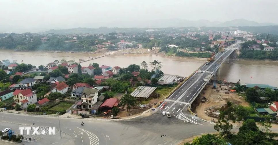 196 tỷ đồng mở rộng đường nối cầu Phong Châu tại Phú Thọ