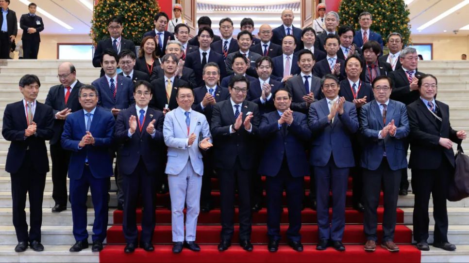 Thủ tướng Phạm Minh Chính làm việc với đoàn các doanh nghiệp Nhật Bản